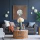 A & B Home Gray/Green Hand Painted Accent Vase-4