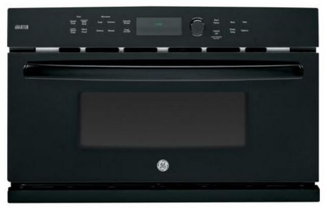 GE Profile™ Series Advantium® 30" Electric Single Oven Built In-Black-0