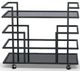 VIG Furniture Modrest Deakin Black Wine Rack-1