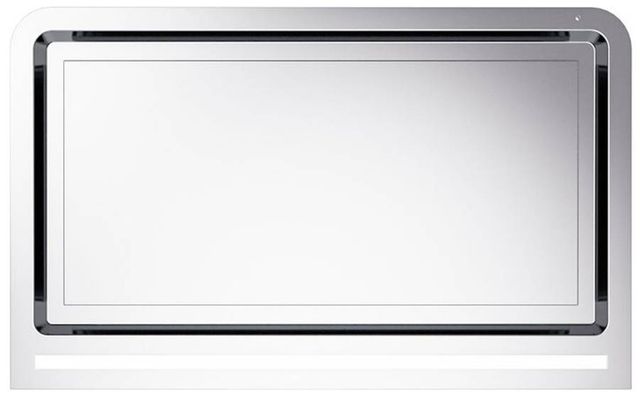 Ilve® Panoramagic 36" Stainless Steel Wall Mounted Range Hood with Silver Trim-3