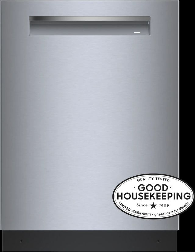 Bosch® 800 Series 24" Stainless Steel Top Control Built-In Dishwasher-3