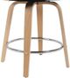 Armen Living Sonia Black/Oak Counter Stool-4