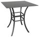 CabanaCoast® Customizable Monaco Stone 42" Outdoor Square Bar Table-4