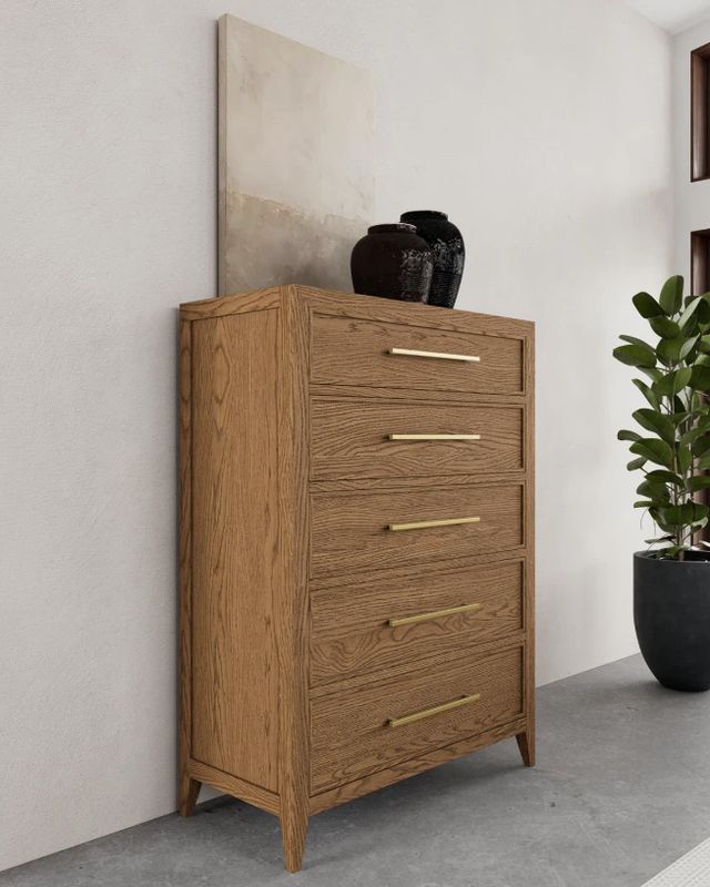 Riverside Furniture Halbrooke Nutmeg Oak Chest-1