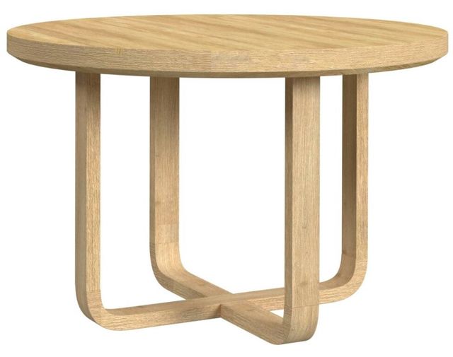 Elements International Ridgemont Natural Round Dining Table-0