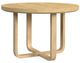 Elements International Ridgemont Natural Round Dining Table-0