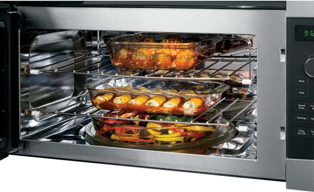 GE Profile™ Series 1.7 Cu. Ft. Stainless Steel Over The Range Microwave-4