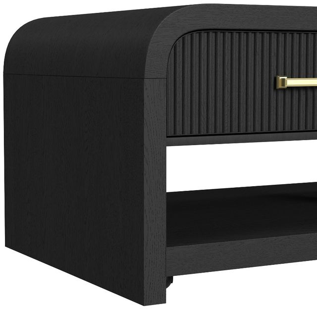 Elements International Ridgemont Black Coffee Table-4