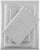 Olliix by Madison Park Grey Full 3M Microcell Print Sheet Set-0