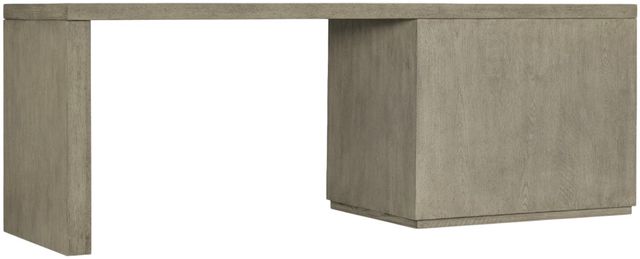 Hooker® Furniture Linville Falls Mink 84" Desk with Lateral File-3
