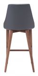 Zuo® Moor Dark Gray Counter Chair-2