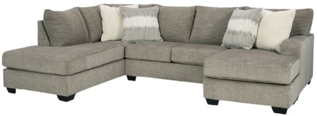 Signature Design by Ashley® Creswell 2-Piece Stone U-Shape Facing Sectional and Chaise-0