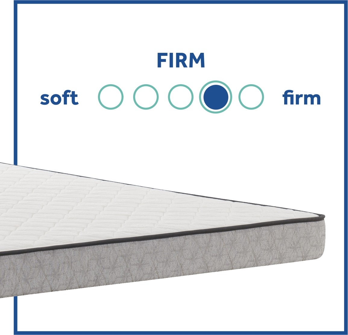 Sealy Essentials Amaro II 5.5" Innerspring Firm Tight Top - Thumbnail 3