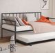 Furniture of America® Harmon Black Metal Daybed-1