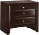Crown Mark Emily Dark Cherry Nightstand-0