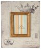 A & B Home 2-Piece White/Brown Photo Frame-1