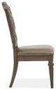 Magnussen Home® Durango Willadeene Brown Dining Side Chair with Upholstered Seat & Back-4