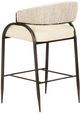 TOV Furniture Tatum Black/Cream Counter Stool-4