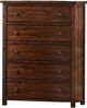 Elements International Dawson Creek Dark Wood Chest-0