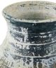 Currey & Company Ragusa Antique White/Blue Drip Large Urn-3