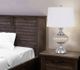 Cal® Lighting & Accessories Ossona Chrome/Crackle Table Lamp-1