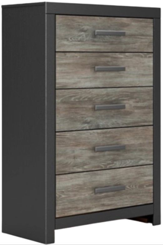 Signature Design by Ashley® Broachmyn Black/Gray 5-Drawer Chest-0