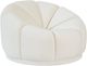 TOV Furniture Marshmallow Cream Velvet Lounge Chair-2
