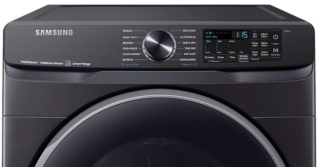 Samsung Brushed Black Front Load Laundry Pair-1