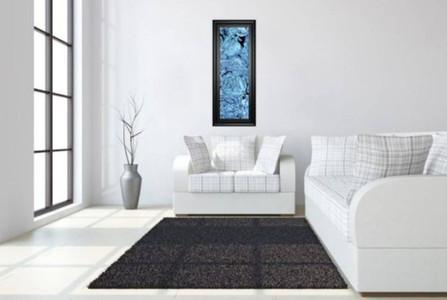 Classy Art Blue Peonies II by Melissa Wang Wall Art-3