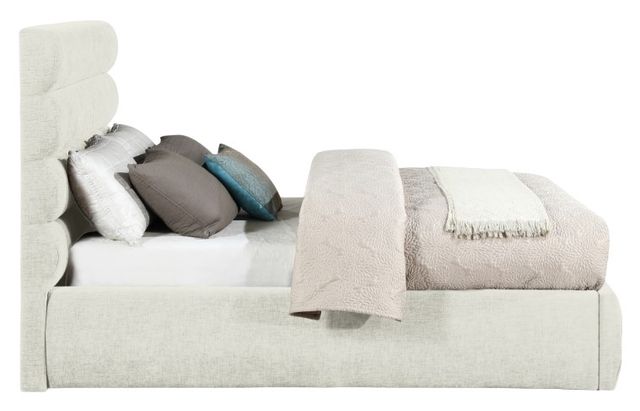 Meridian Furniture Adam Cream 52" Full Upholstered Panel Bed-2