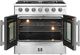 FORNO® Galiano 36" Stainless Steel Pro Style Gas Range-1