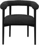 TOV Furniture Spara Black Dining Arm Chair-3