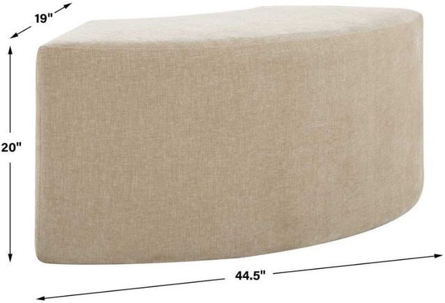 Uttermost® Khai Beige Dining Bench-2