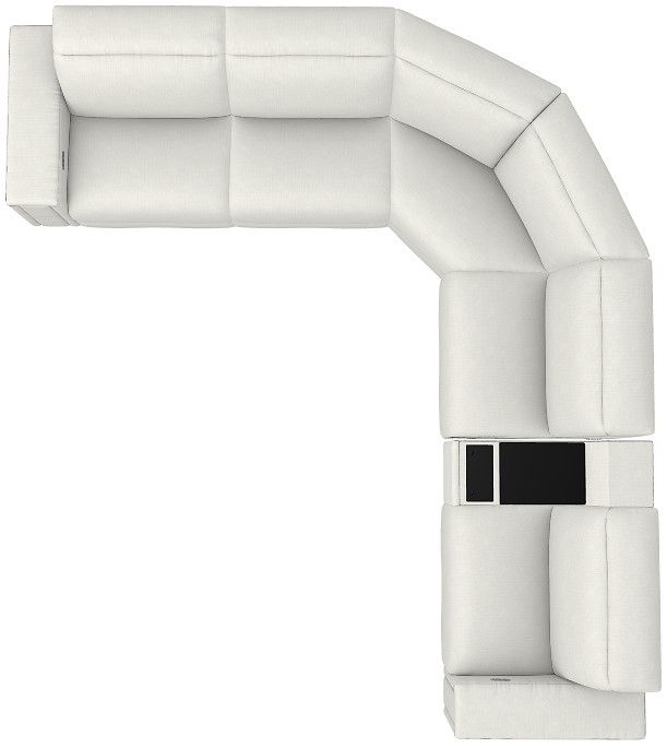 La-Z-Boy® Armitage Cotton Power Reclining Sectional with Custom Layout Options-3