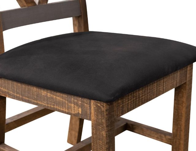 International Furniture Direct Loft Brown Brown/Gray Dining Side Chair-2