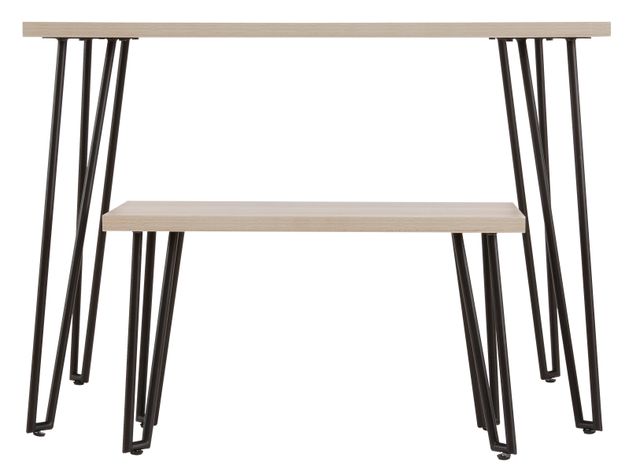 Signature Design by Ashley® Blariden Brown/Black Desk with Bench-1