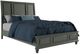 John Thomas Furniture® Summit Heather Gray King Sleigh Bed-0