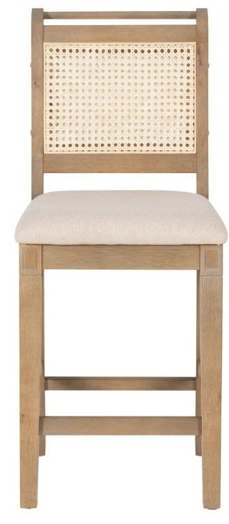 Linon Emerson Natural Cane Counter Stool-2