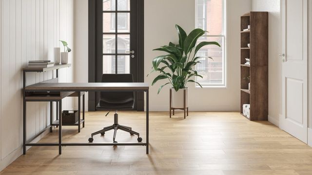 Signature Design by Ashley® Arlenbry Gray Storage L-Desk-8