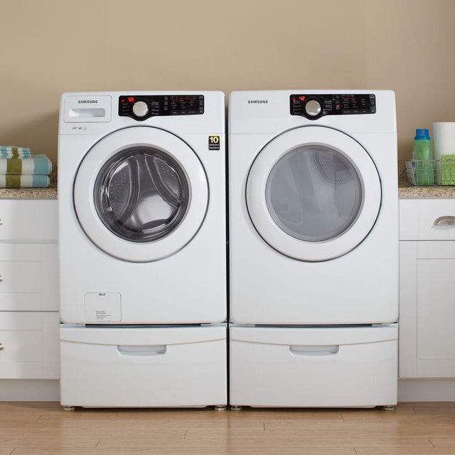 Samsung 7.3 Cu. Ft. White Front Load Gas Dryer-4
