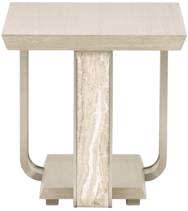 Michael Amini® Lotus Bay Sand End Table-2