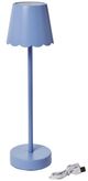 Two's Company Blue Portable Table Lamp-1