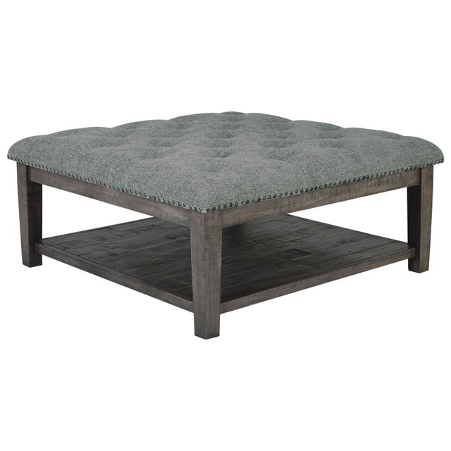 Signature Design by Ashley® Borlofield 3-Piece Weathered Gray Living Room Table Set-1