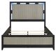 Homelegance® Garrison Charcoal/Gray Queen Panel Bed-3