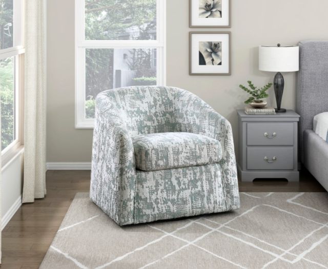 Homelegance® Dalton Green Swivel Chair-1