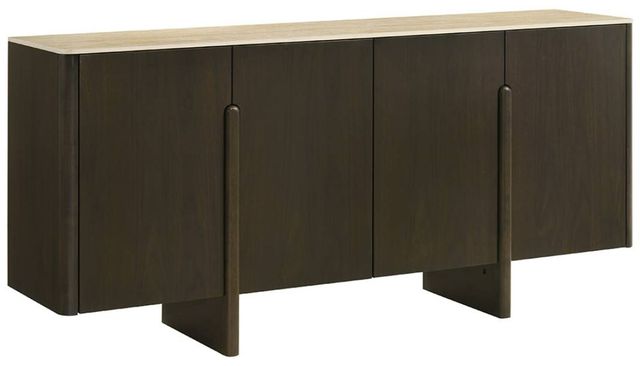 ACME Furniture Davita Ceramic Top Server with Walnut Base-0