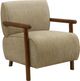 Monarch Specialties Inc. Light Brown/Walnut 31" Accent Chair-0