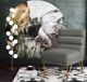 TOV Furniture Kelly Slub Grey Velvet Chair-4