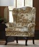 Best® Home Furnishings Field & Stream Home Sylvia ABX1 Wing Back Chair with Antique Black Legs-4