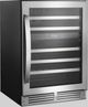 Whirlpool® 24" Stainless Steel Wine Cooler-1
